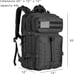 Military Tactical Backpack Large Army 3 Day Assault Pack Molle Bag Rucksack, 40L