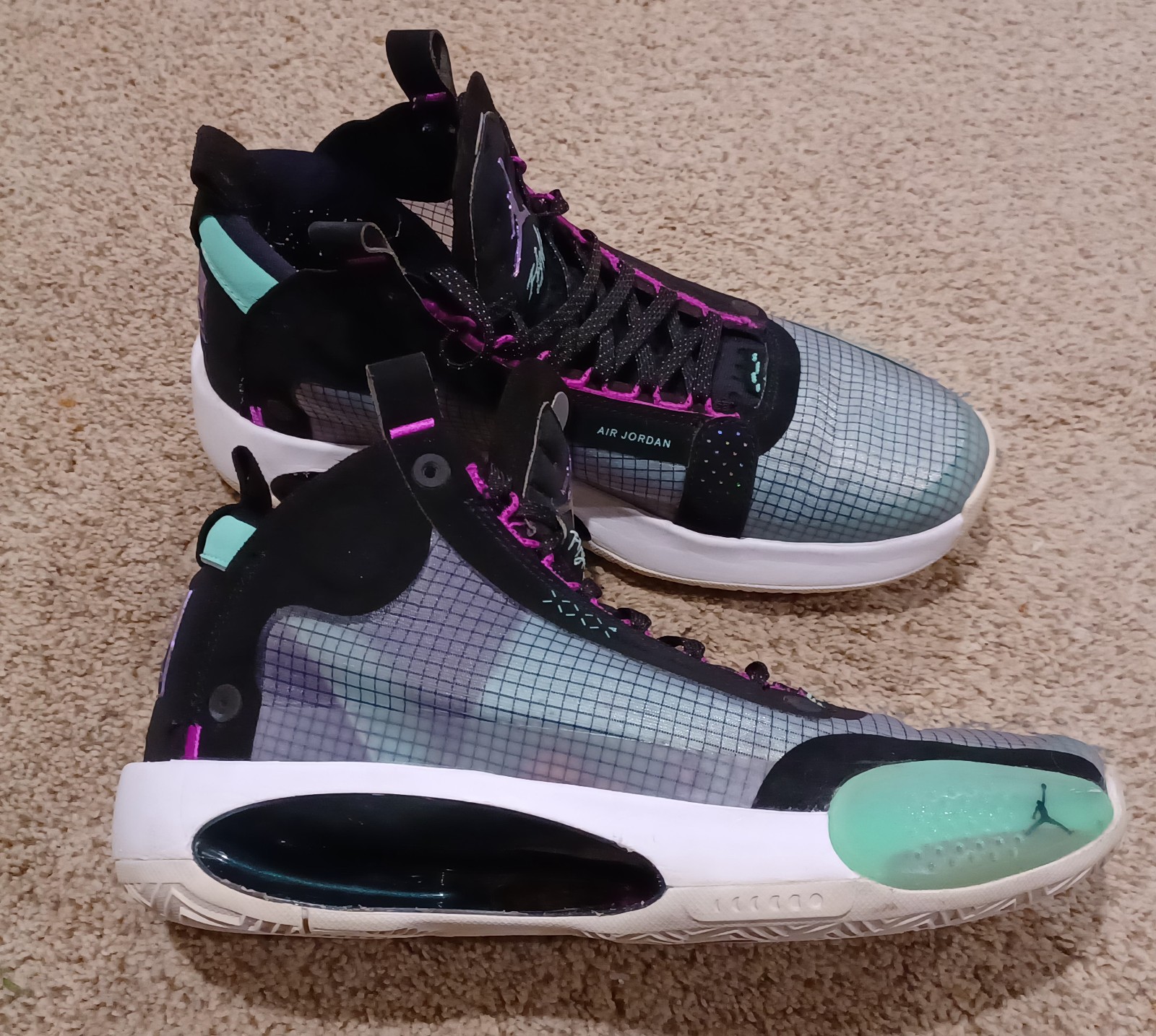 Nike Air Jordan XXXIV Air Jordan 34 Blue Void AR3240-400 Size 8 /Womens 9.5