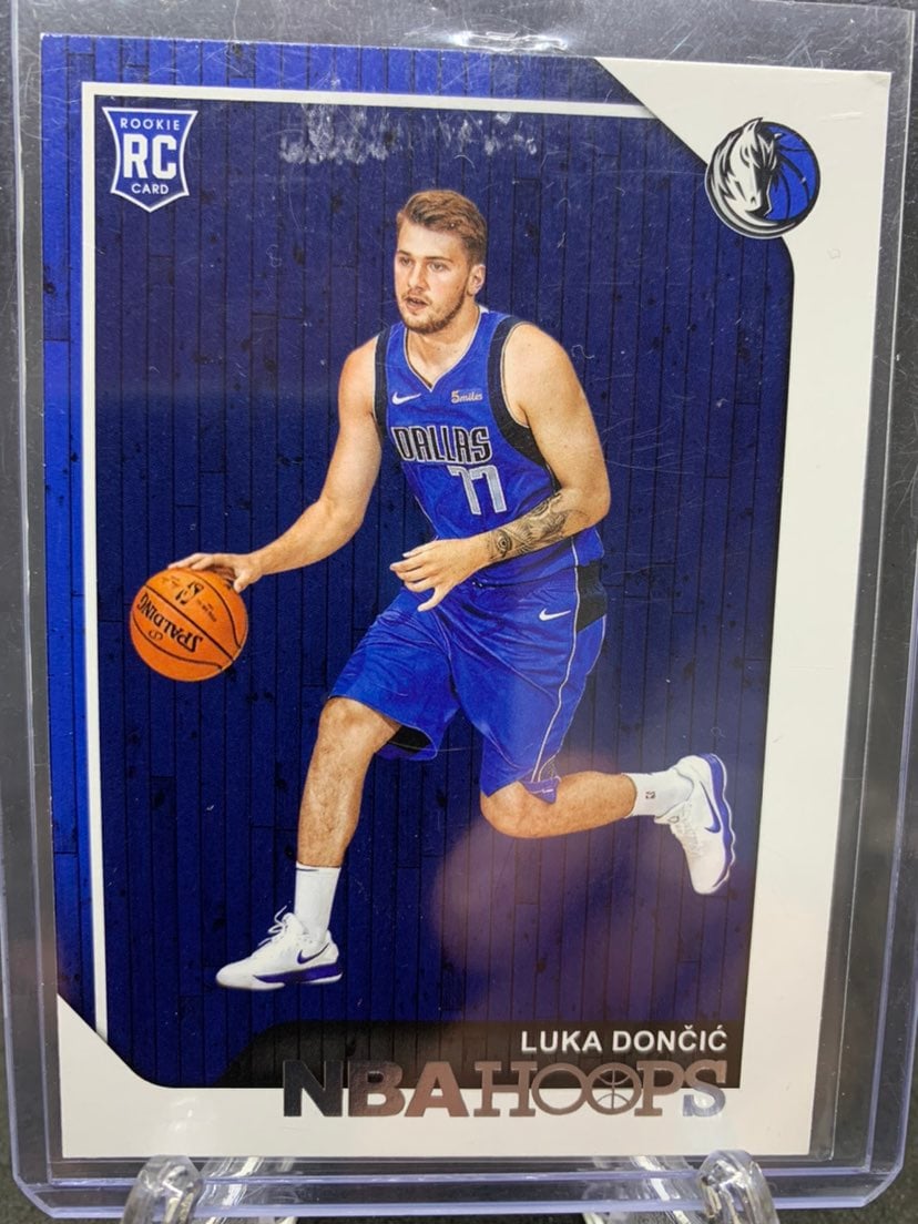 Luka Doncic Nba Hoops Rookie Card