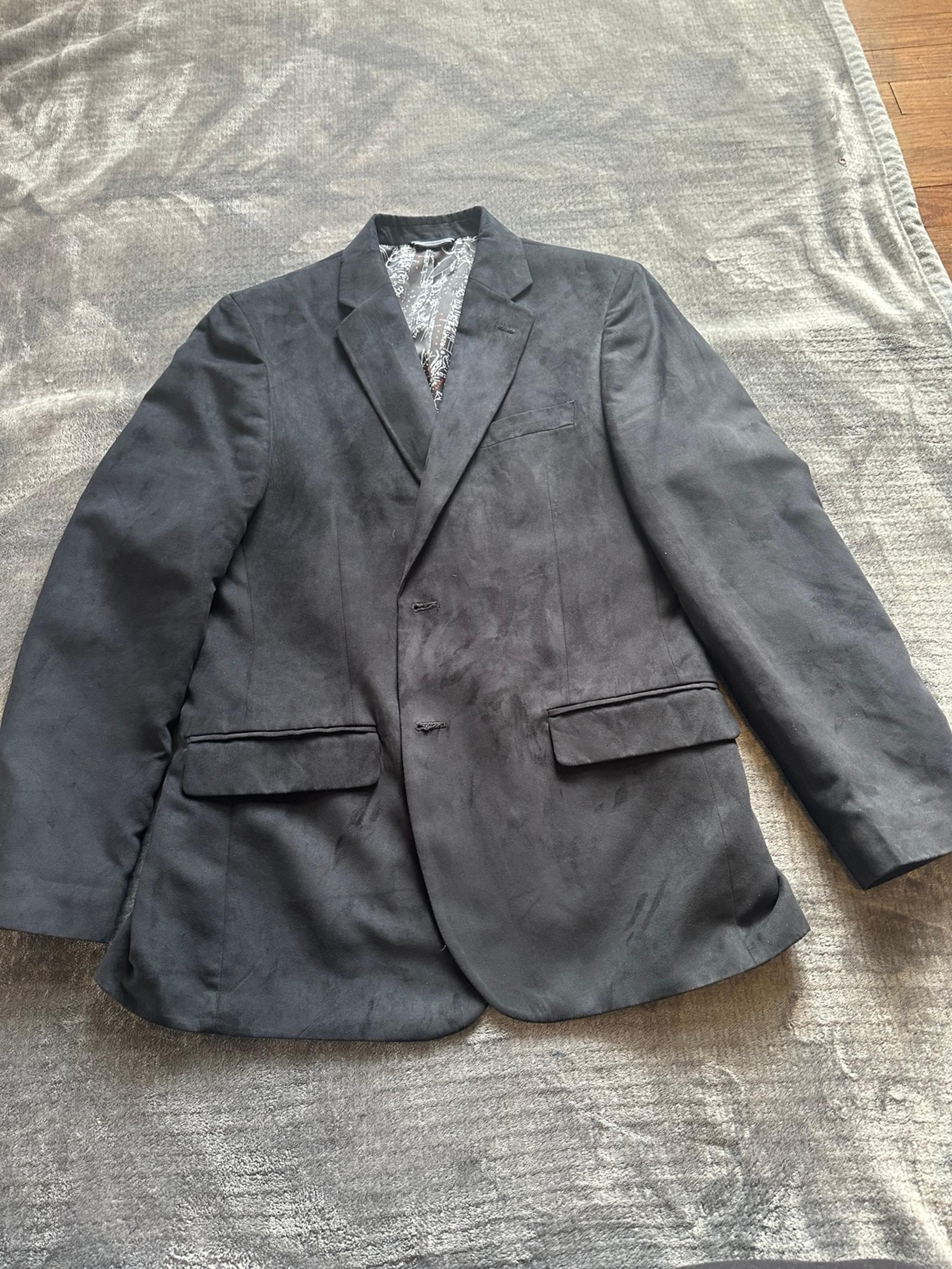 Nautica Modern Fit Stretch Suit Jacket, Black, Men's 40R 40 Regular