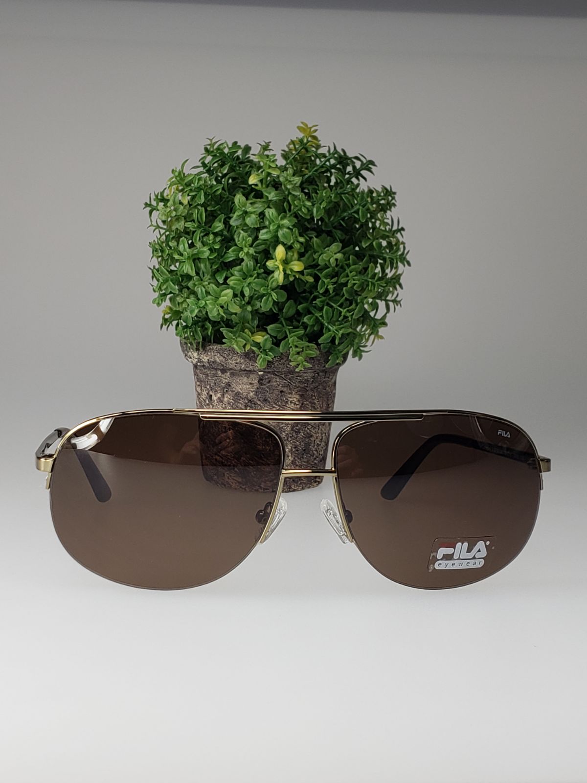 FILA aviator style sunglasses w/case