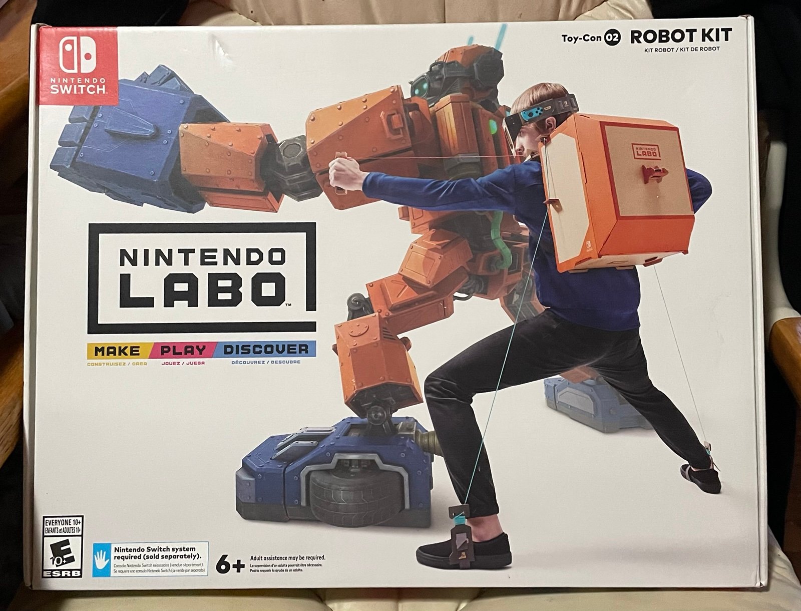 Labo Toy-Con 01 Variety Kit Nintendo Switch Brand New Make Play Discover