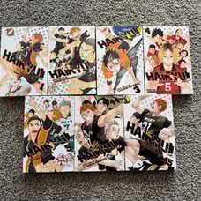 Haikyuu Manga 1-5 and 44-45