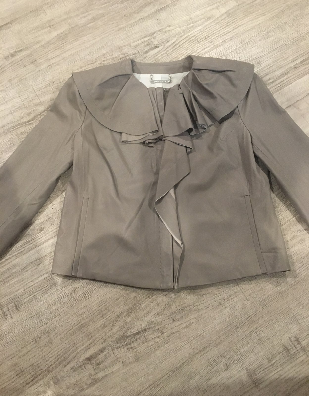 DvF leather jacket