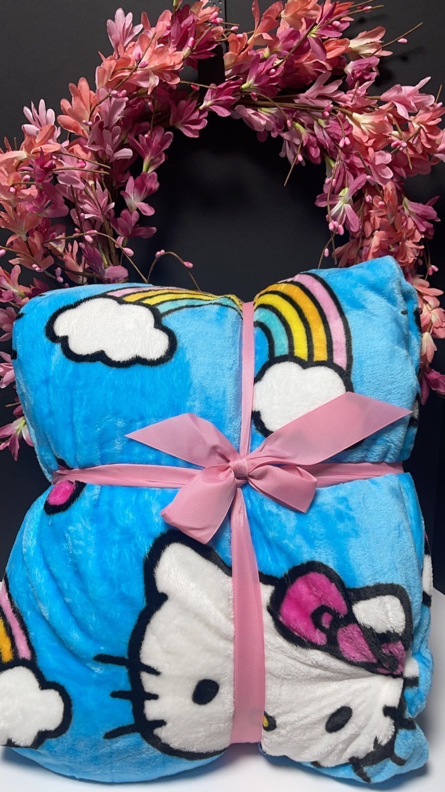Hello Kitty Rainbow Blanket