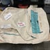HG9446 Loves@c Storage Seat Cover Set: Seashell Solid Polylinen