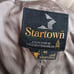 Men's 42 Large Leather Vest Vintage 80's Startown Boho Macho Distress Londontown