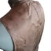 Men's 42 Large Leather Vest Vintage 80's Startown Boho Macho Distress Londontown