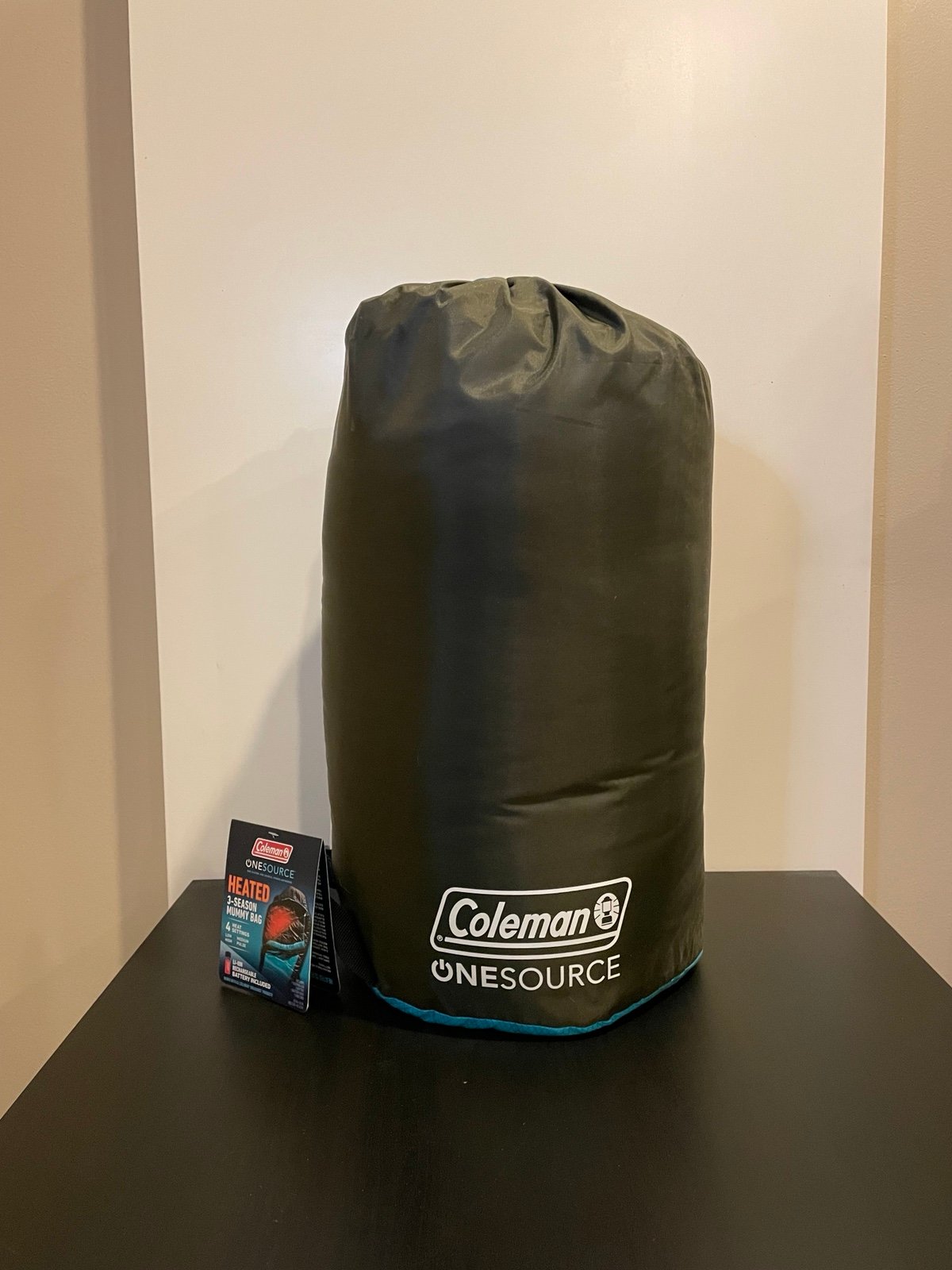 Coleman One Source Heated Sleeping Bag/Mummy Bag - BRAND NEW W/ TAGS