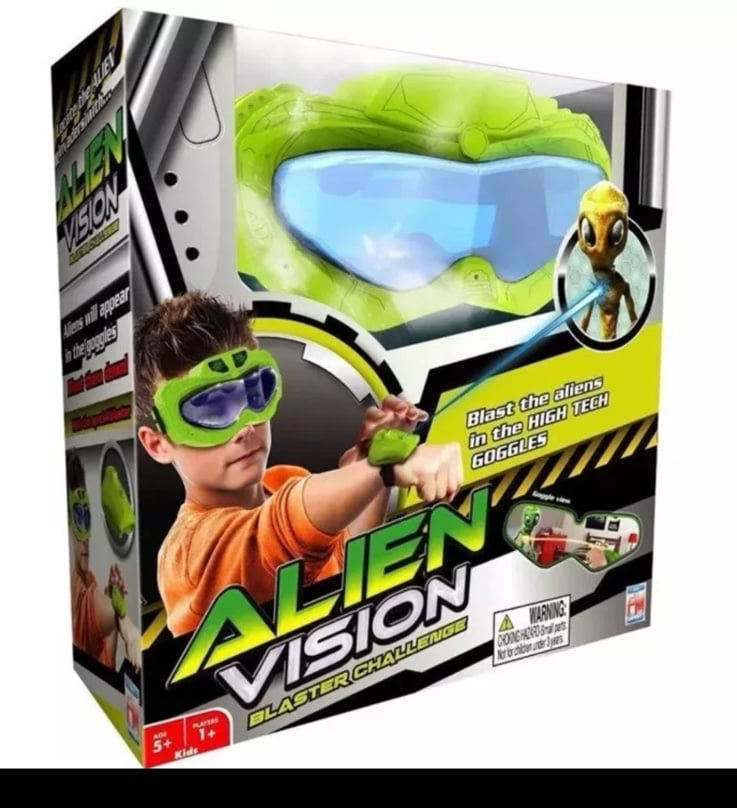 Fotorama Alien Vision Game Dark Green ShipA20011