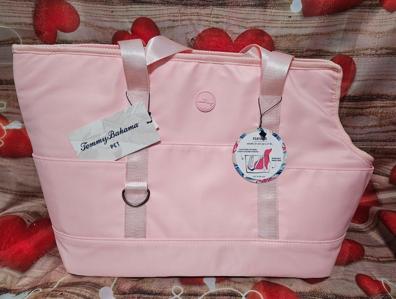 Tommy bahama pink luggage deals