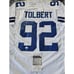 Tony Tolbert Autographed/Signed Jersey JSA COA Dallas Cowboys 3X SB Champ