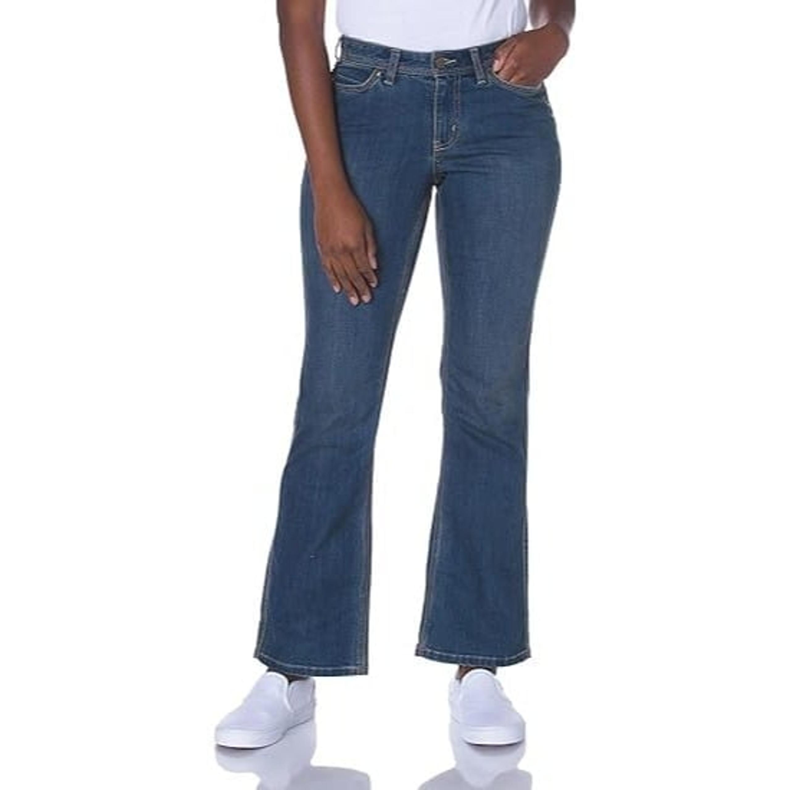 Carhartt Women's Relaxed Fit Stretch Denim Jasper Bootcut Jeans Size 8 R