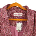 Free People Rosalina NWT Pink Floral Print Tie Front Jacket Medium
