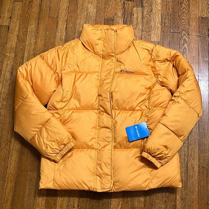 NWT Columbia Ladies Winter Puffer Jacket - Raw Honey - XXL