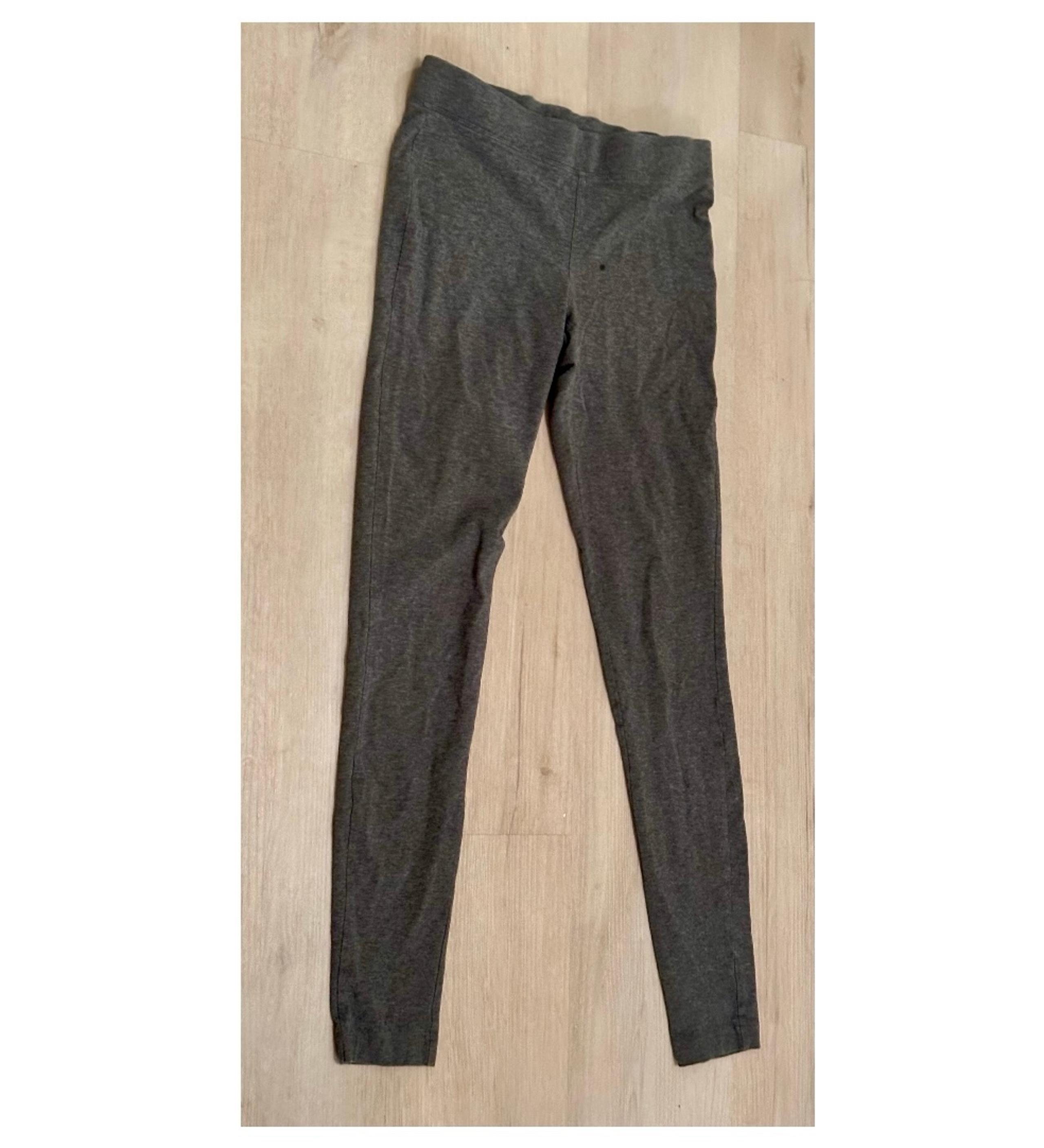 Express Grey Women’s Leggings - Size Small, Preloved, Stretchy Cotton Blend