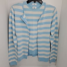 womens top and cardigan
