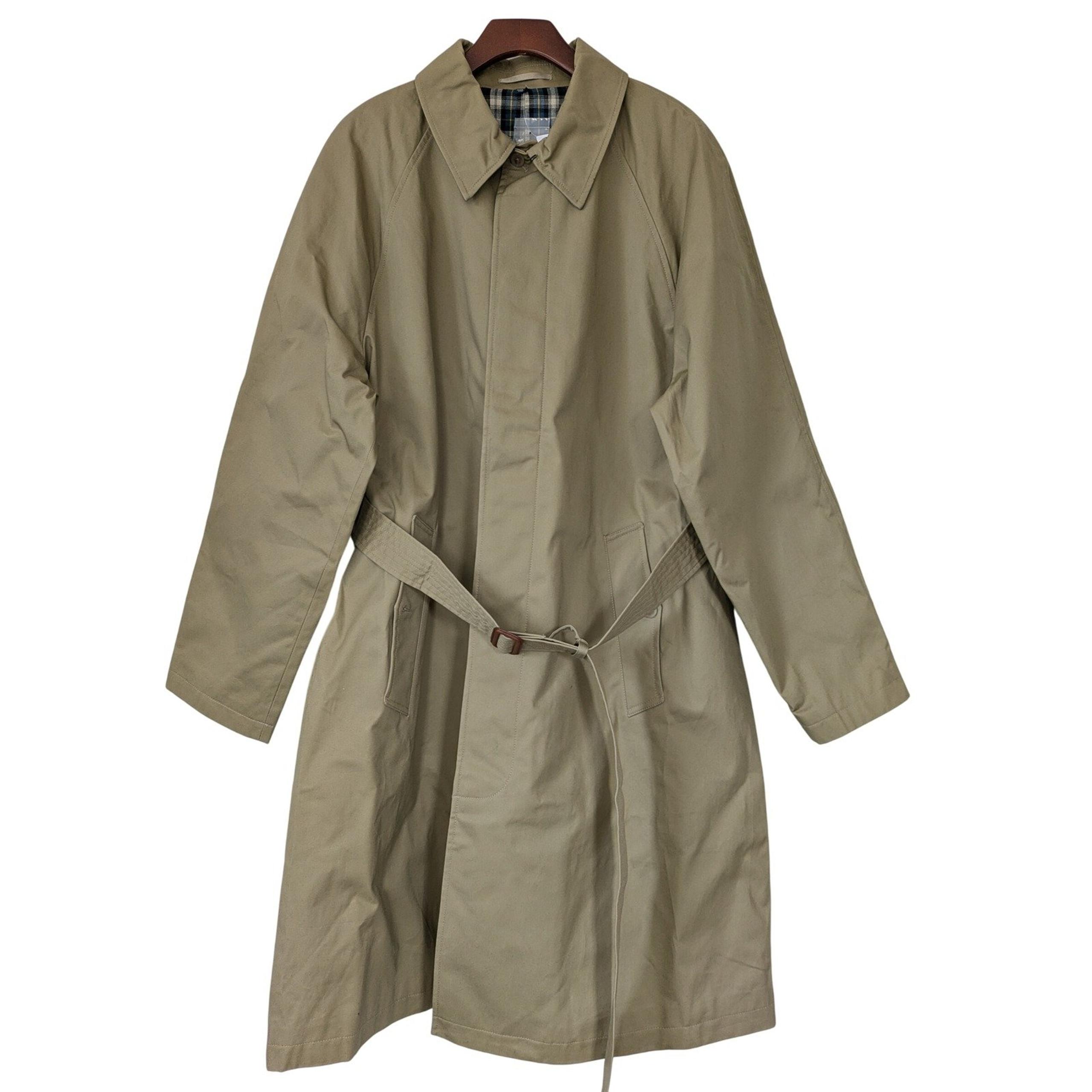 J. Crew Rivington Trench Coat Water Resistant Cotton Mens 42R Khaki NWT $498