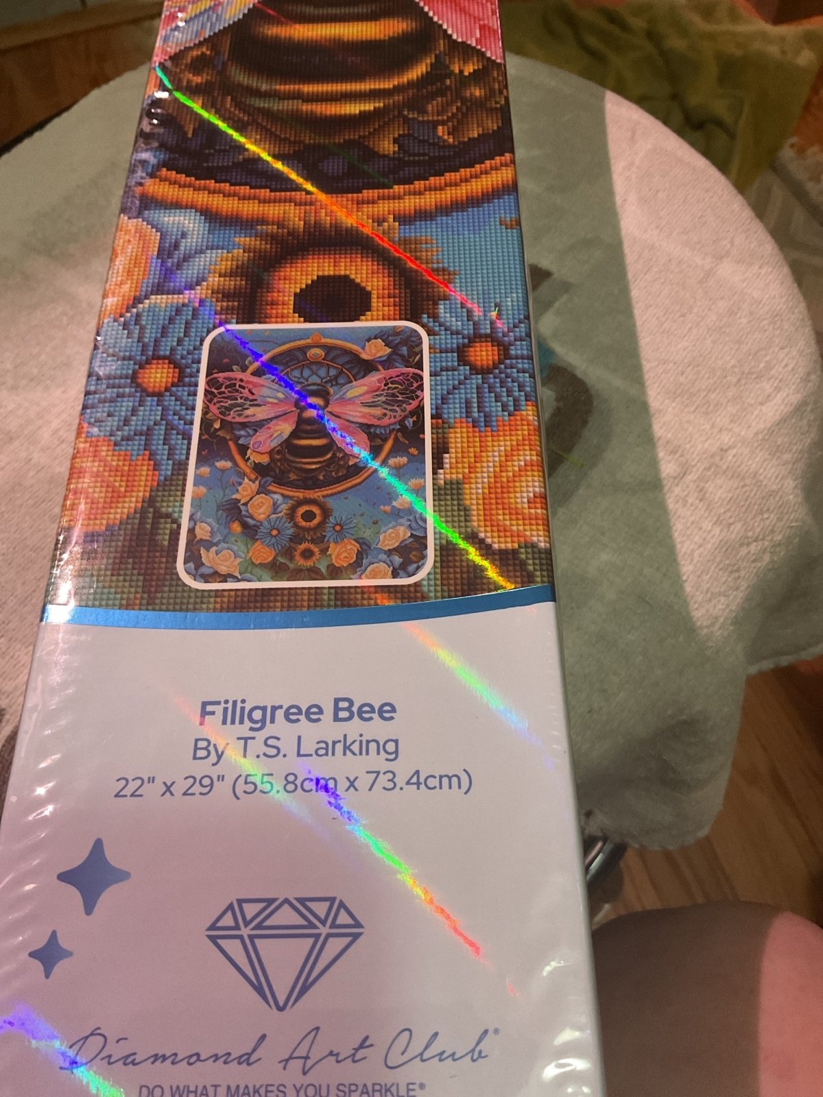 Filigree Bee by T.S. Larking