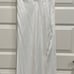 NWT ZARA RHINESTONE CORSET MIDI DRESS ~ Sz XS ~ OYSTER WHITE ~ Side Zip