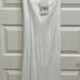NWT ZARA RHINESTONE CORSET MIDI DRESS ~ Sz XS ~ OYSTER WHITE ~ Side Zip