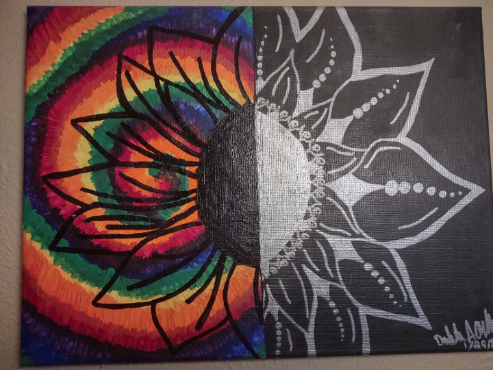 Original Signed Acrylic Painting