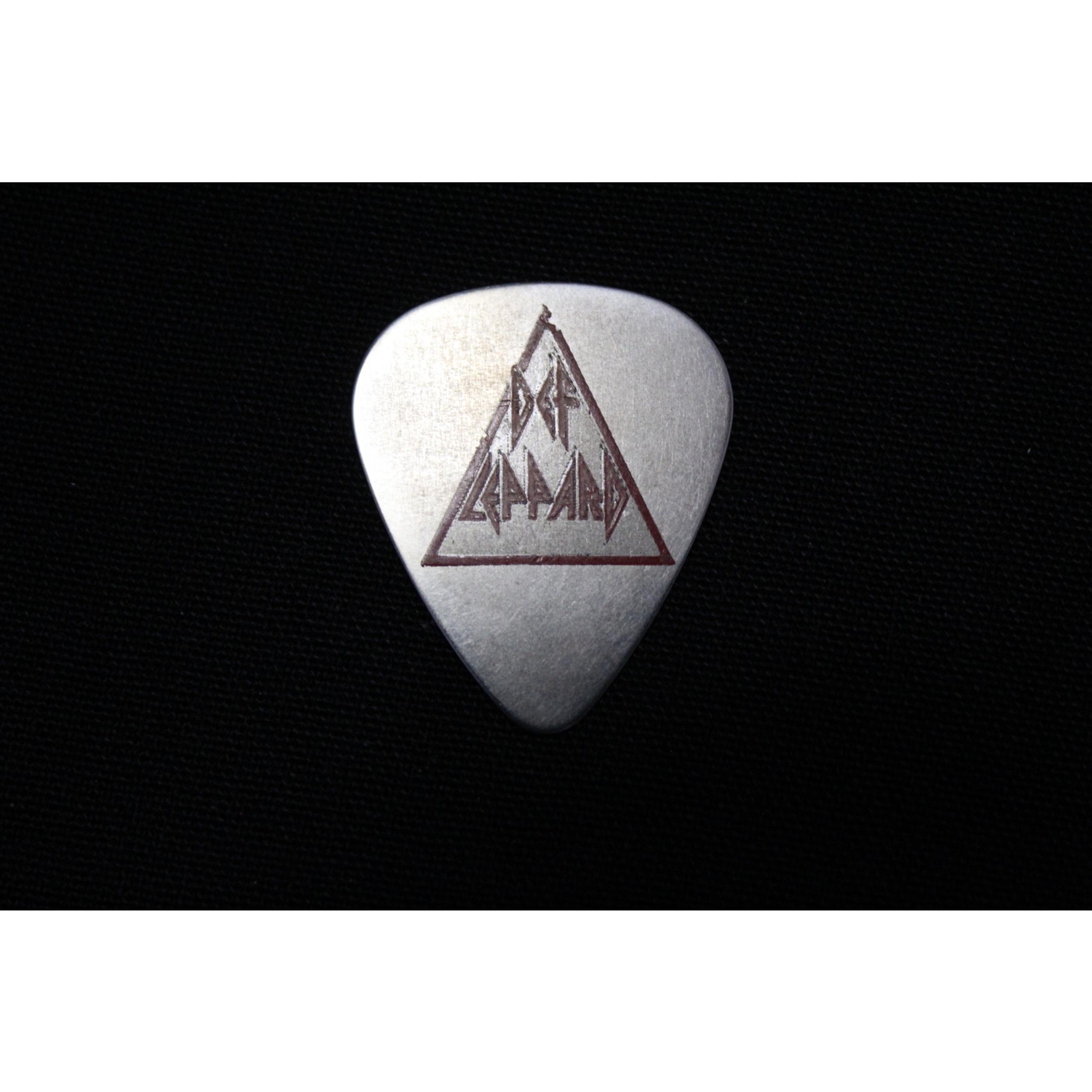 Def Leppard Vivian Campbell Signature Steel Guitar Pick - 2022 Tour