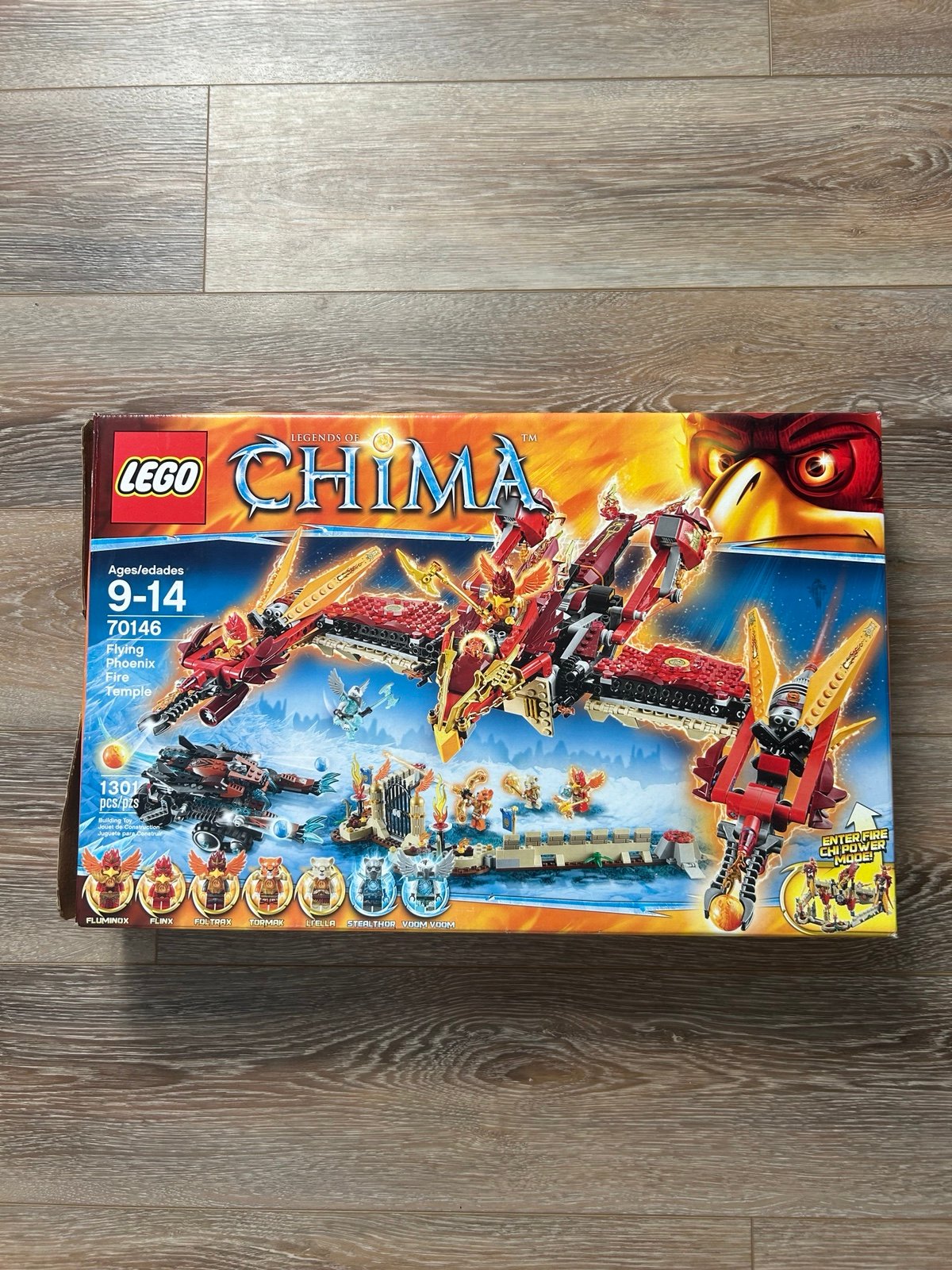 Legends of Chima Flying Phoenix Fire Temple 70146 Lego set