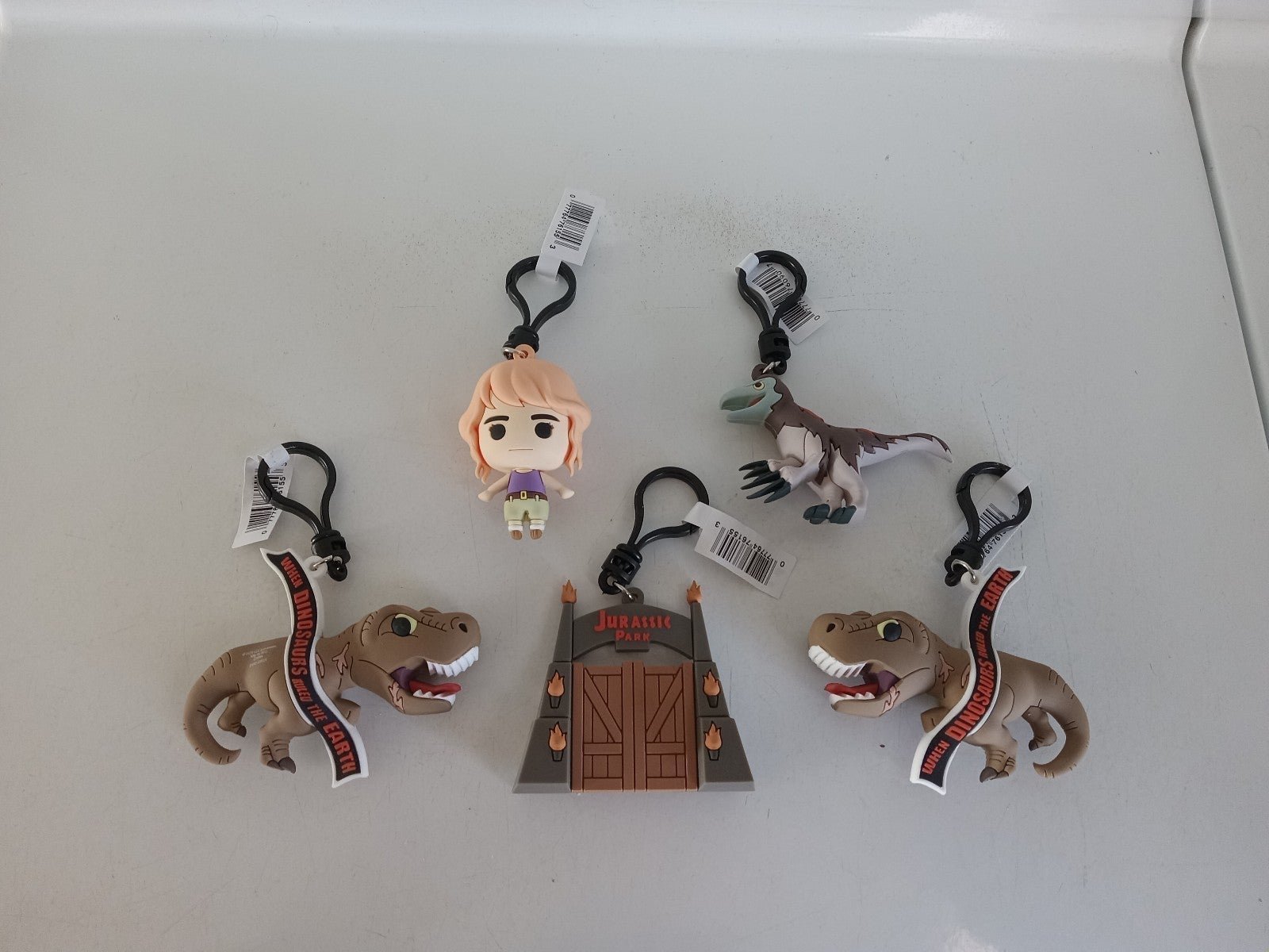 Jurassic Park and Jurassic World Figural Bag Clips Series 1 & 2