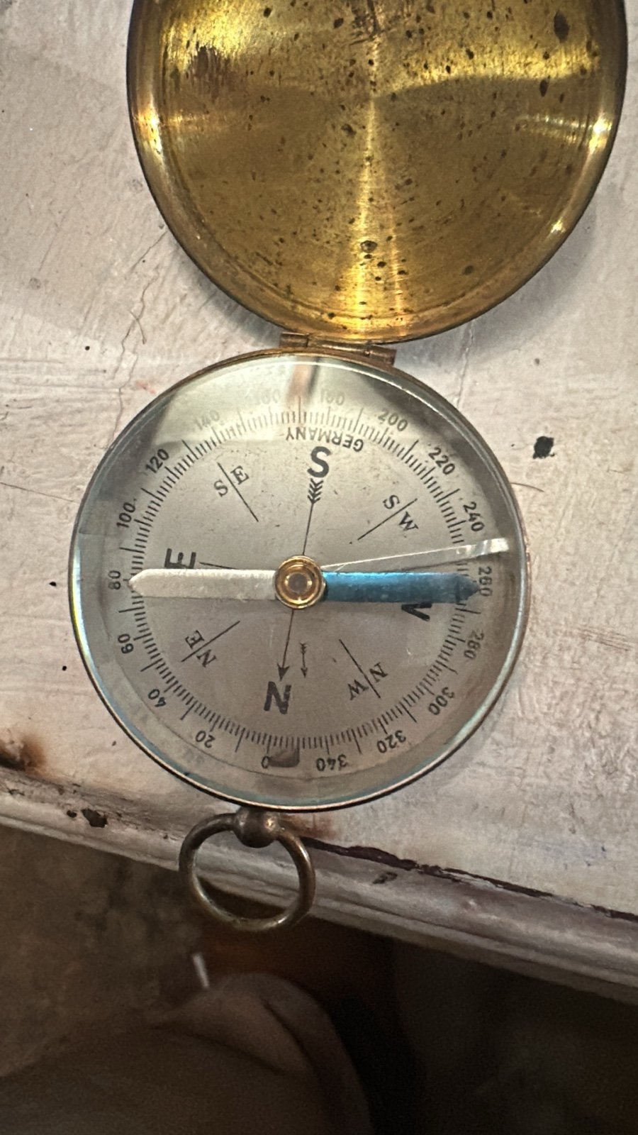 Antique compass