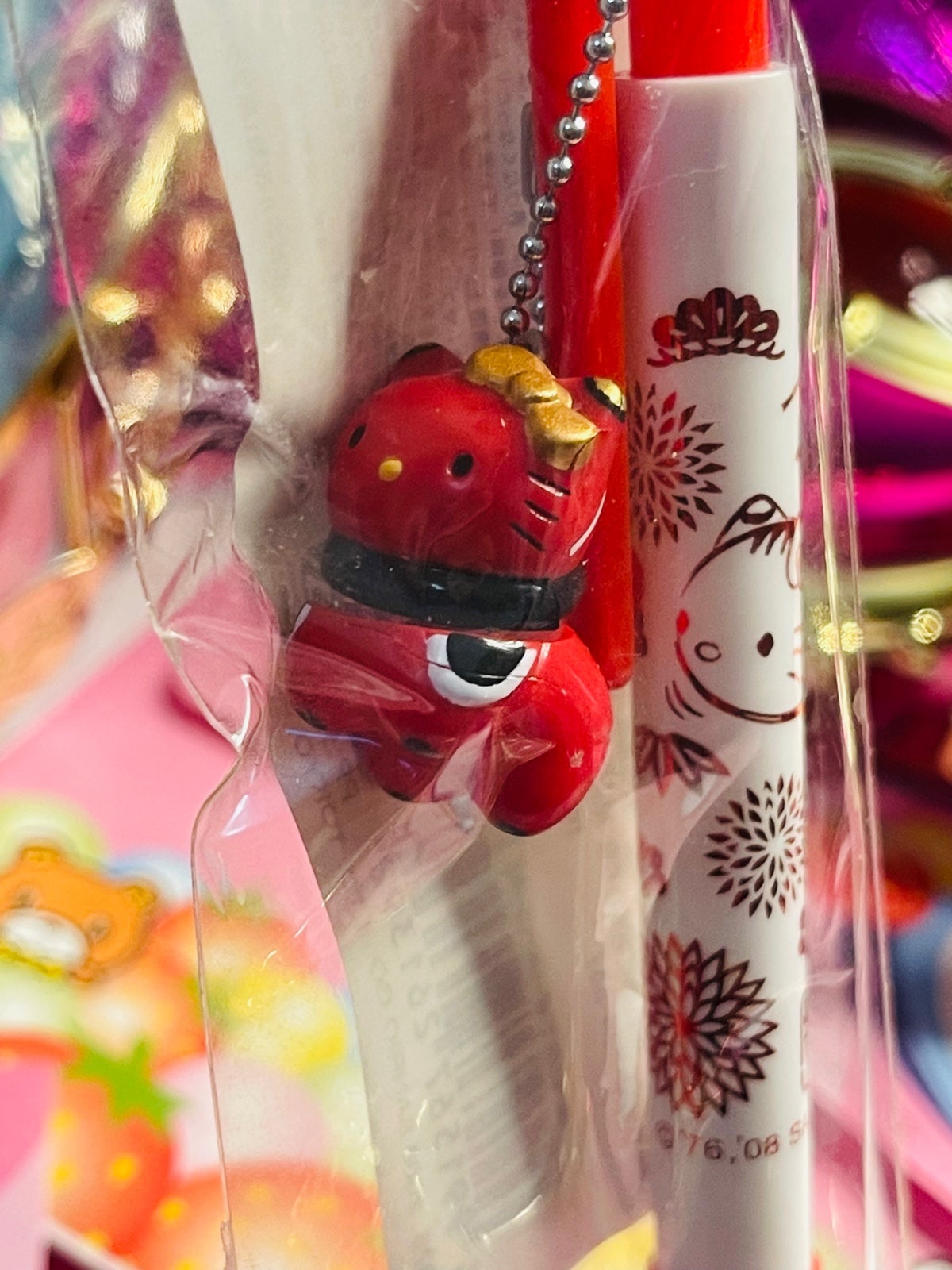 Sanrio Japan Hello Kitty “Good Luck Kitty” bobblehead Gotochi Pen