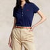 【Brand new, unused】Polo Ralph Lauren polo shirt, cotton, navy, size L.