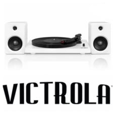 NEW Victrola Modern design 50 watt Record Player w/Bluetooth & 3 Speed Turntable