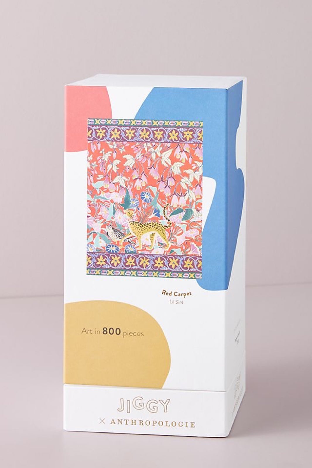 NIB Jiggy for Anthropologie Puzzle Red Carpet 800 Piece Puzzle NEW