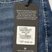 True Religion Women Jennie Curvy MR Big T Capri Flap Crop Jeans Size 33 New