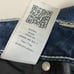 True Religion Women Jennie Curvy MR Big T Capri Flap Crop Jeans Size 33 New