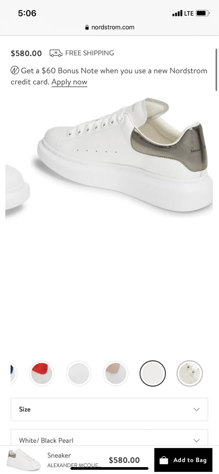 Alexander McQueen sneakers