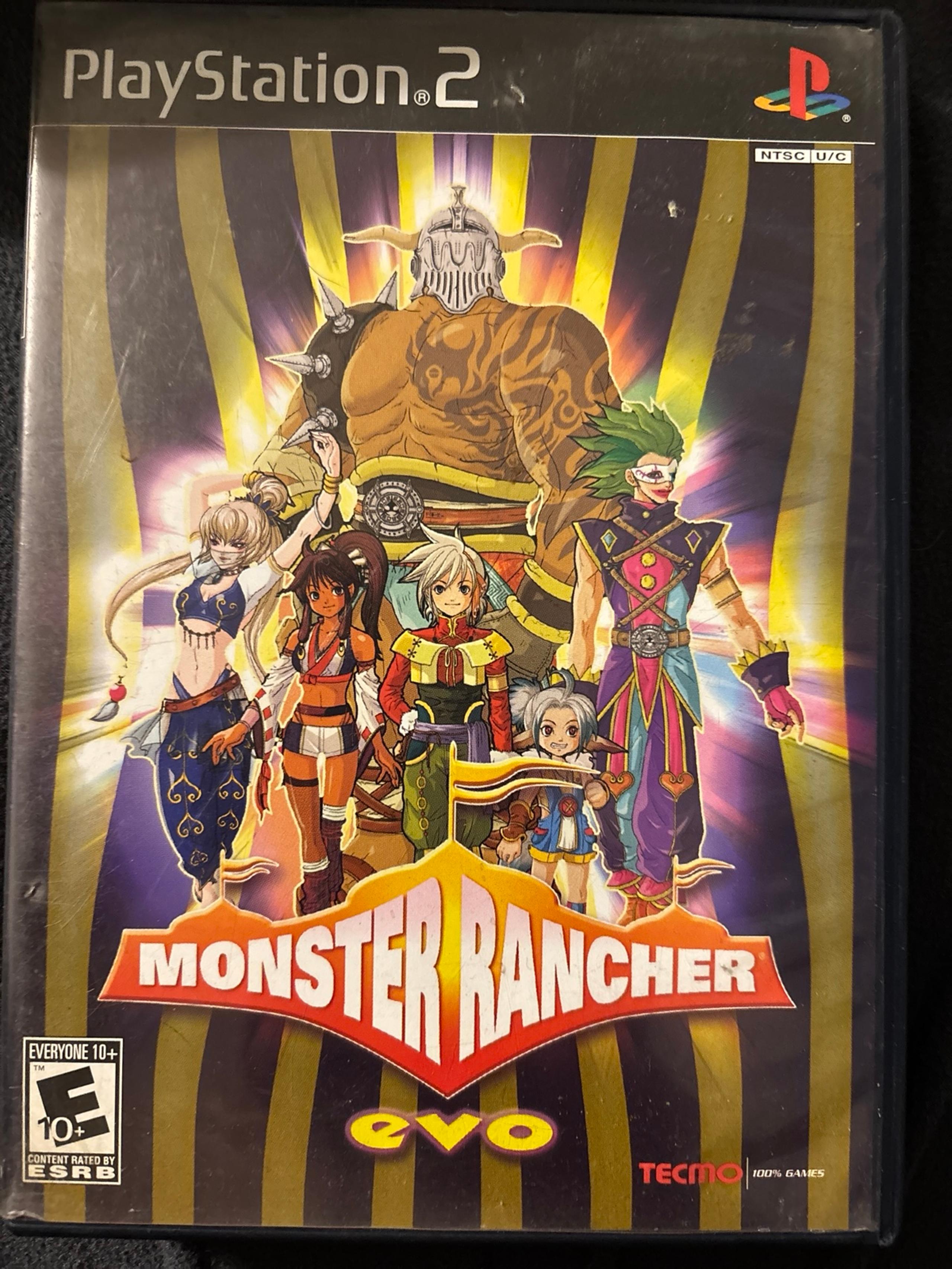 PS2 Monster Rancher