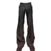 【Excellent Condition】90s 00s Center Press Flare Slacks BLACK