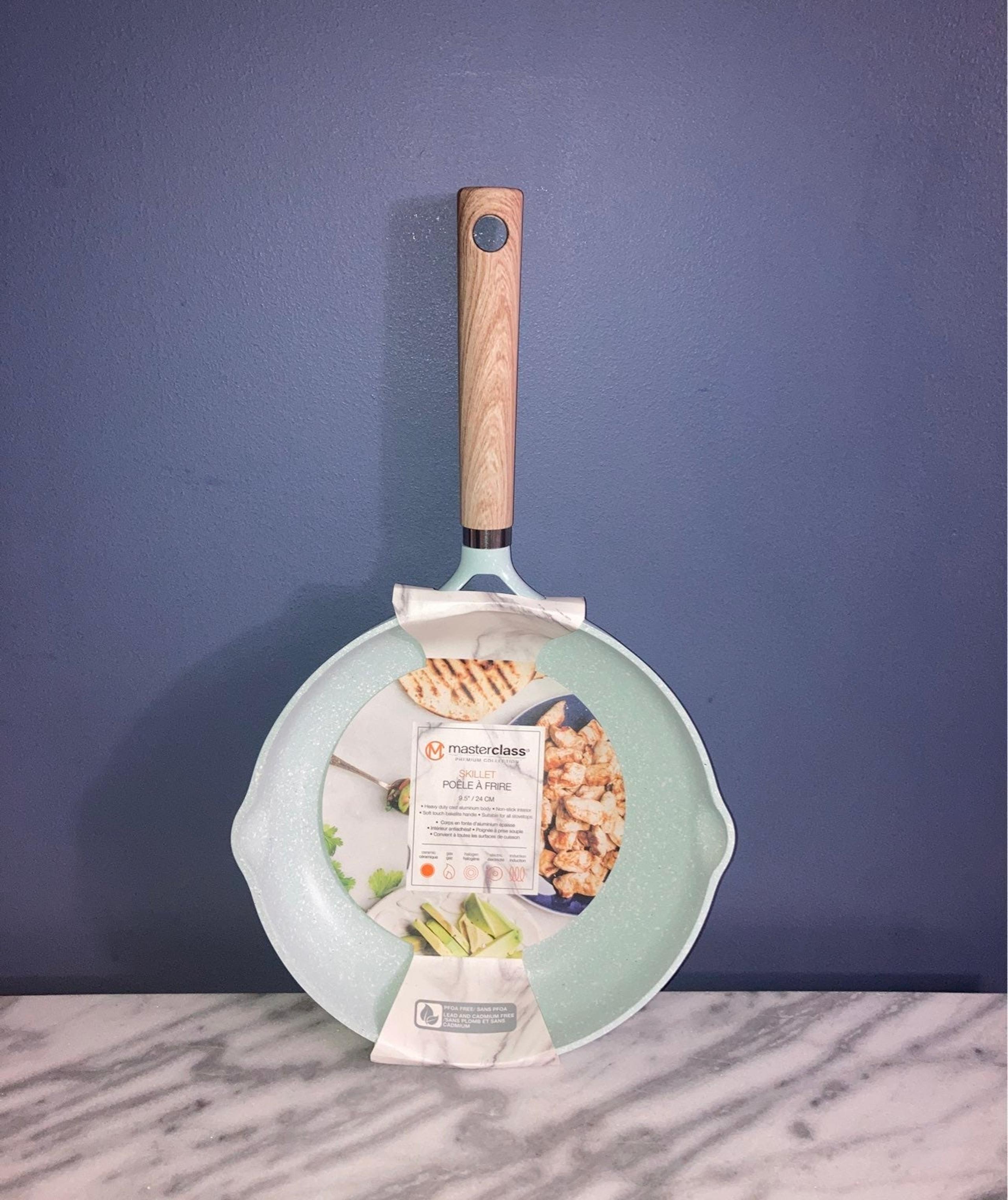 Masterclass 8" skillet green speckled