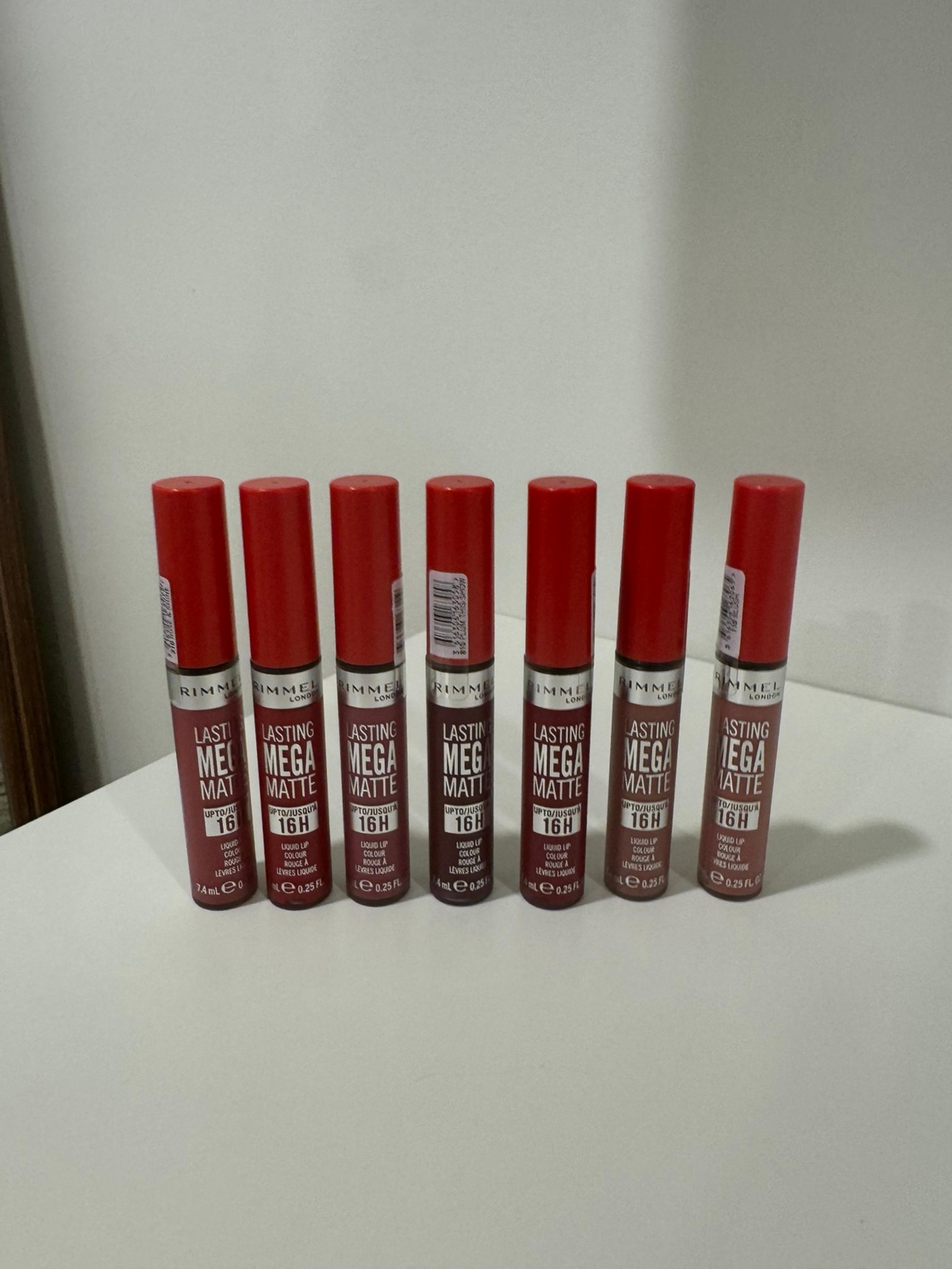 Rimmel liquid matte lip