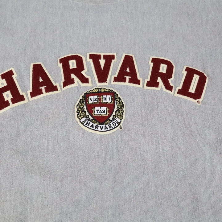 Champion HARVARD UNIVERSITY トレーナー Harvard University Arch & Seal Champion Men's Sweatshirt