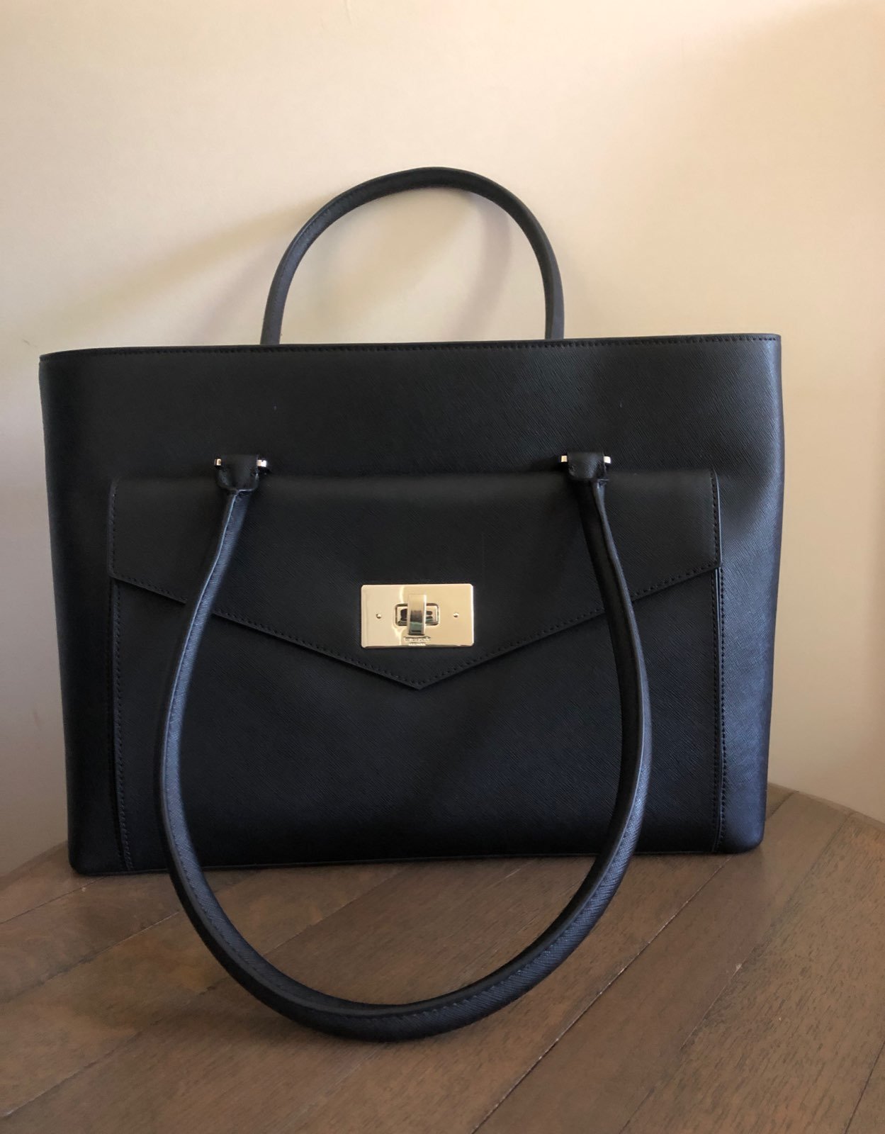 New kate spade halsey black satchel bag