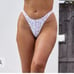 Somerfeild Swim Cabrita Top & Byron Bottom White Pink Floral Peony EUC