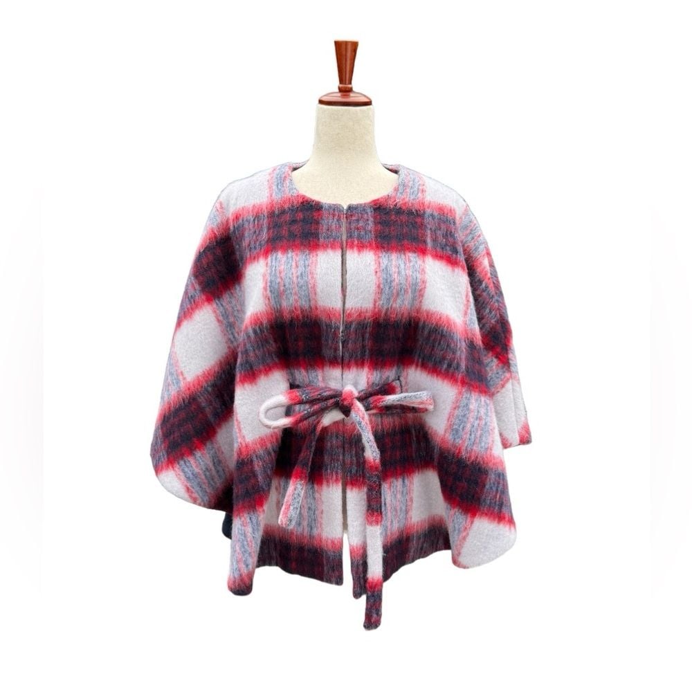 Anthropologie Andersen & Lauth Johanna Plaid Capelet Size Small.