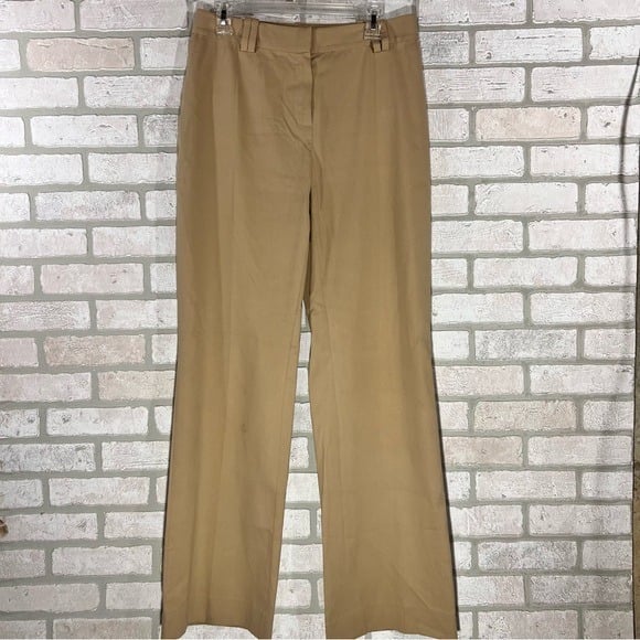 St. John Sport High Rise Khaki Trousers Size 10