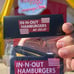 3 In-N-Out Iron On Patches in n out burger official merch brand new and sealed