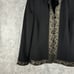 Vintage Marie St. Claire Suit Jacket Black Gold Floral Embroidered Lined Size 12