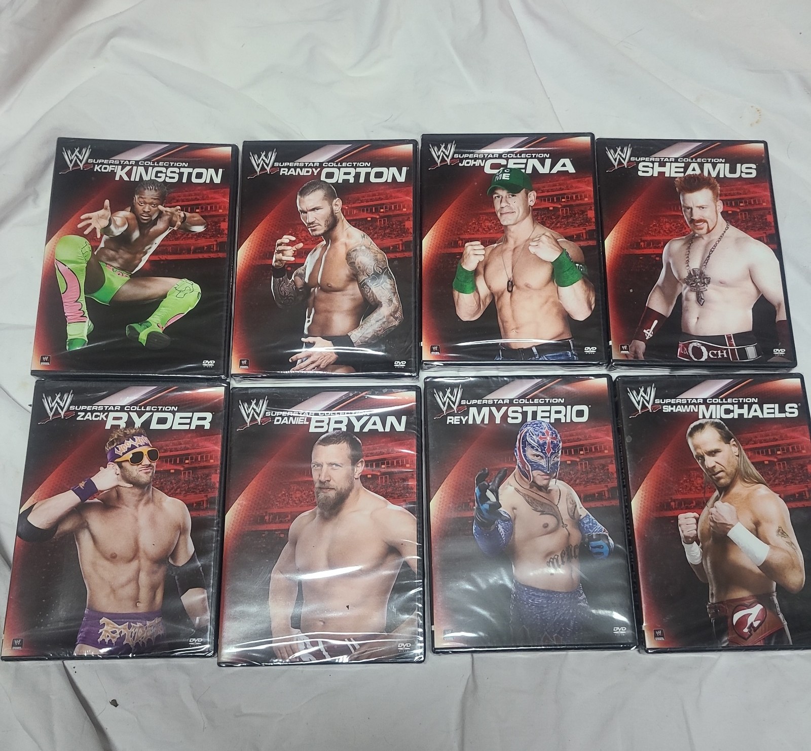 WWE superstar collection dvd set