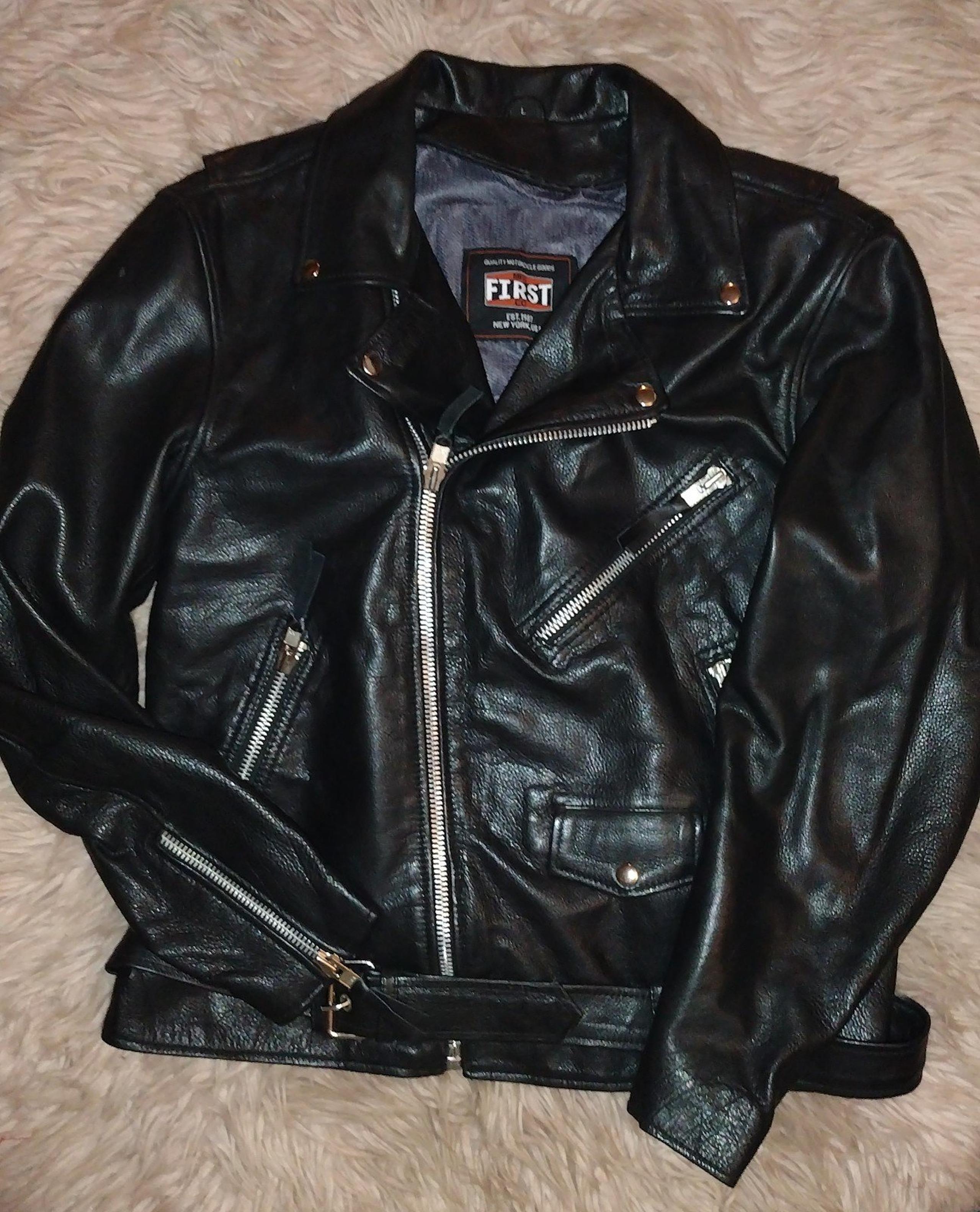 First MFG conceal carry leather jacket